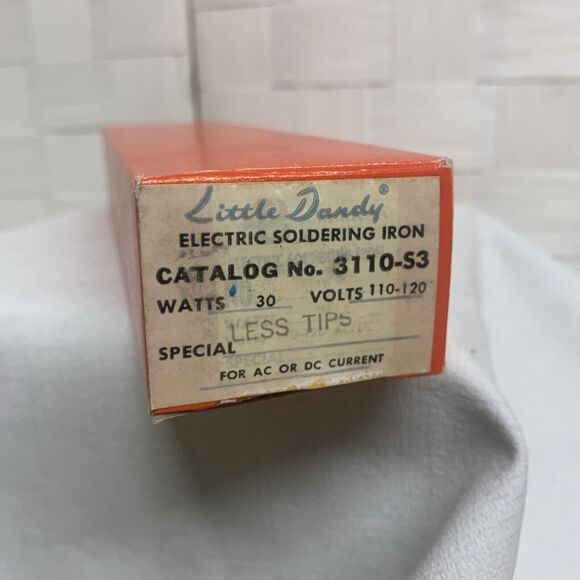 American Beauty 3112-S3 40 Watt Electric Soldering Iron 110-120 Volts Less Tips - Picture 2 of 2